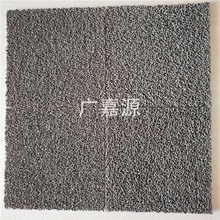 泡沫鋁 600X1200X10閉孔發(fā)泡鋁 聲屏障\隔音\裝飾裝修環(huán)保新材料 廣嘉源GJY-AL006 廠家直銷(xiāo)